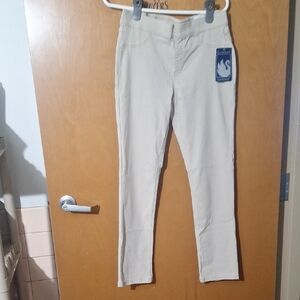 Gloria Vanderbilt Straight Leg Pants - Beige